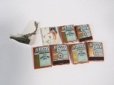 Lot consisting of 7-1930s Butte Brewing Company matchbooks and a 1920s-30s Graf's key chain.