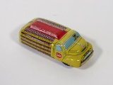 Interesting 1950s Coca-Cola Japanese tin litho friction drive bottling company delivery truck .
