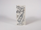 Rare 1904 Drink A Bottle of Carbonated Coca-Cola 5-cents ink blotter with period bottle graphics