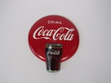 Rare 1950s Coca-Cola vacuum formed three-dimensional diner sign.