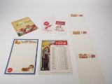 Interesting lot of Coca-Cola promotional items 1930s-50s.