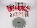 Large lot of Miscellaneous Coca-Cola items. Consists of early bottle opener