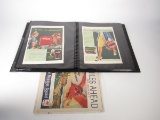 Large folio containing over 76 Coca-Cola print ads circs 1940s-1960s.