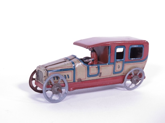 1920s Penny Toy Limousine tin litho German in origin.