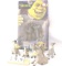 1 lot, 6 in lot, SHREK - Donkey