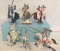 1 lot, 10 in lot, MEDIEVAL Horse & Rider