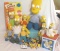 1 Lot, 10 in lot, Assorted Simpson Characters