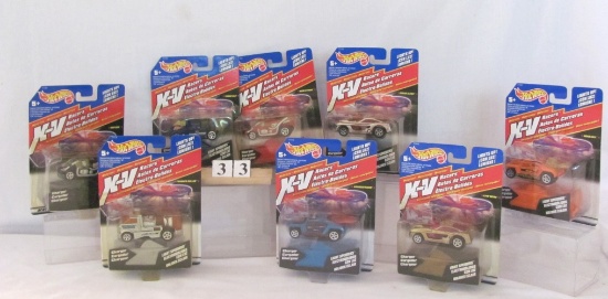 1 lot, 8 in lot, Hot Wheels- light speeders