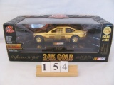 1 in lot, NASCAR 24K Gold- plated, 1:24 scale