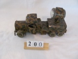 1 in lot, Search Light Army Lorry, Tin