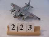 1 in lot, Rare 1940s Biller Airlines tin airplane