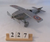 1 in lot, SIF tin airplane