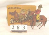 1 in lot, Mechanical Bronco Bill, boxed