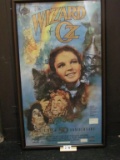1 in lot, The WIZARD of OZ framed movie poster