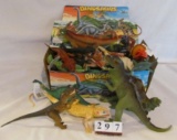 BOX LOT-  assorted Dinosaurs