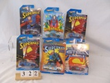 1 lot, 6 in lot, SUPERMAN Hot Wheels