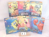 1 lot, 6 in lot SPONGE BOB SQUAREPANTS