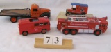 1 lot, 4 in lot, assorted vehicles