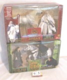 1 Lot, 2 in Lot Lord of the Rings Horse & Rider
