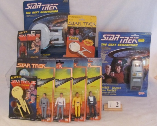 1 Lot, 9 in Lot, STAR TREK