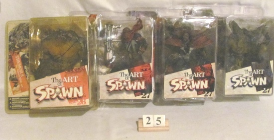 1 lot, 4 in lot, THE ART of SPAWN