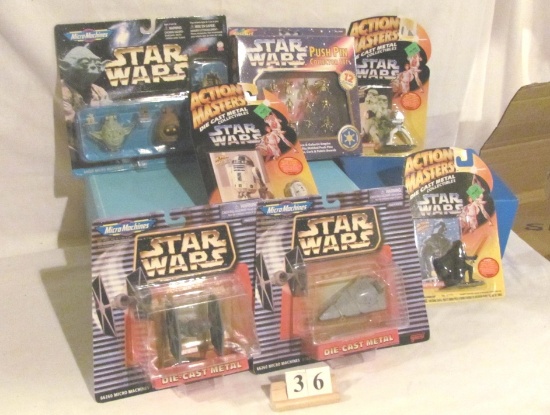 1 lot, 7 in lot, STAR WARS MicroMachines