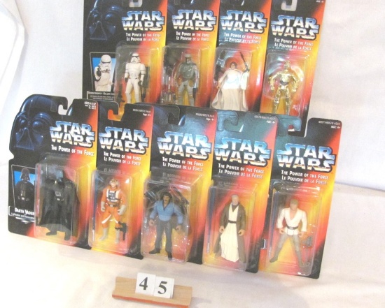 1 lot, 11 in lot, STAR WARS, assorted figures