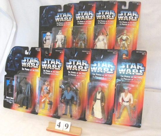 1 lot,  8 in lot, STAR WARS assorted figures