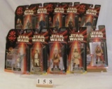 1 Lot of 10 STAR WARS Action Figures Episode 1