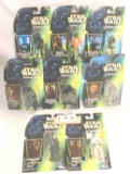 1 Lot of 8 Star Wars Power of the Force Figures