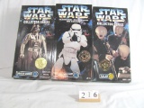 1 lot, 3 in lot, STAR WARS, Collector Series,