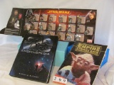 1 lot of 3 STAR WARS books & pins