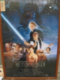 1 in lot, framed, Star Wars  movie poster