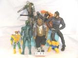 1 lot  of 8 Assorted Action Figures