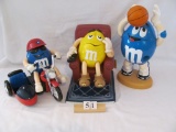 1 lot, 3 in lot, M'M Figures