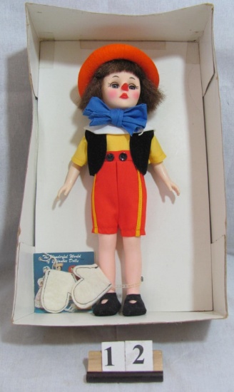 1 in lot Pinocchio Doll in box