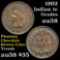 1902 Indian Cent 1c Grades Choice AU/BU Slider