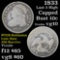 1833 High 3 Capped Bust Dime 10c Grades vg+