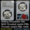 NGC 1949-p Franklin Half Dollar 50c Graded ms64 fbl by NGC