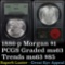 PCGS 1886-p Morgan Dollar $1 Graded ms63 by PCGS