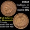 1903 Indian Cent 1c Grades Select Unc BN