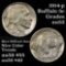 1914-p Buffalo Nickel 5c Grades Select AU