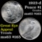 1923-d Peace Dollar $1 Grades Select Unc