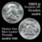 1963-p Franklin Half Dollar 50c Grades Choice Unc