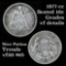 1877-cc Seated Liberty Dime 10c Grades vf details