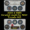 NGC 2007-d Mint Set Graded ms66 by NGC