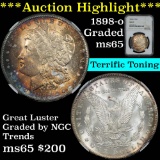 NGC 1898-o Morgan Dollar $1 Graded ms65 by NGC (fc)