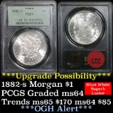 PCGS 1882-s Morgan Dollar $1 Graded ms64 by PCGS