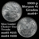 1900-p Morgan Dollar $1 Grades Choice+ Unc