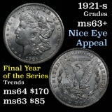 1921-s Morgan Dollar $1 Grades Select+ Unc